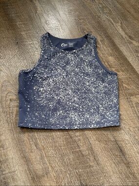 Zyia Reflective Crop Tank
